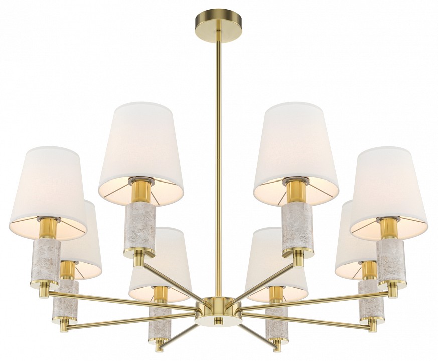 Люстра на штанге Maytoni Лира MOD483PL-08BS