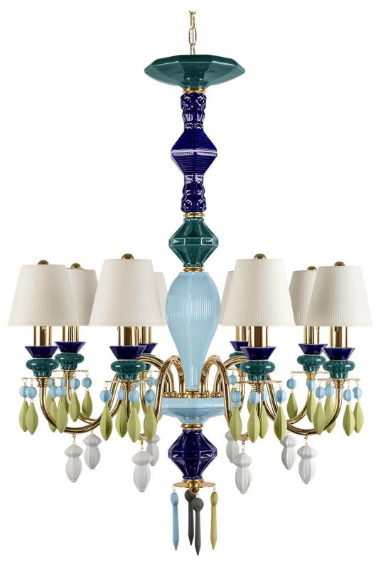 Подвесная люстра Loft it Grace 10203/8 Green