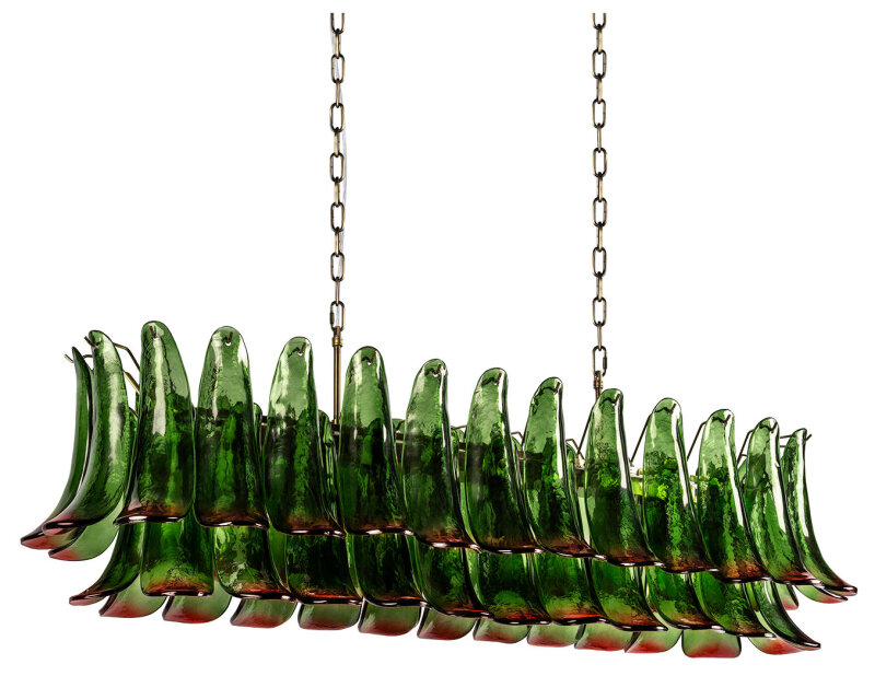 Подвесная люстра Loft it Lilou 10600/1200R Green red