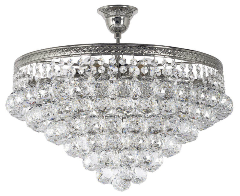 Люстра на штанге Dio D’Arte Cremono Nickel Cremono E 1.3.46.600 N