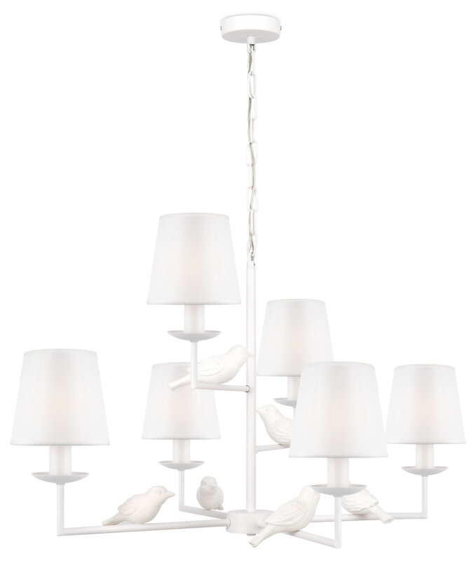 Подвесная люстра Freya Комфи FR5270PL-06W