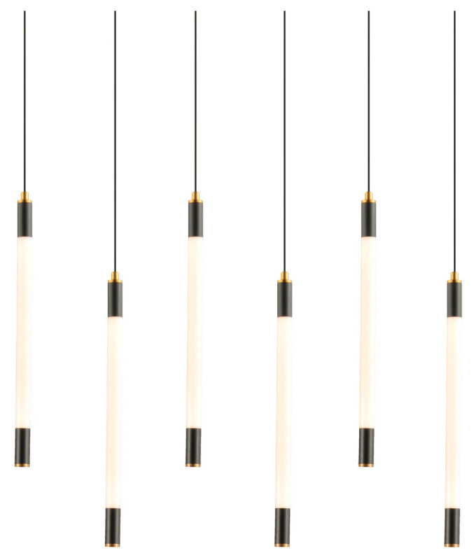 Подвесная люстра Freya LedStick FR6204PL-L40B