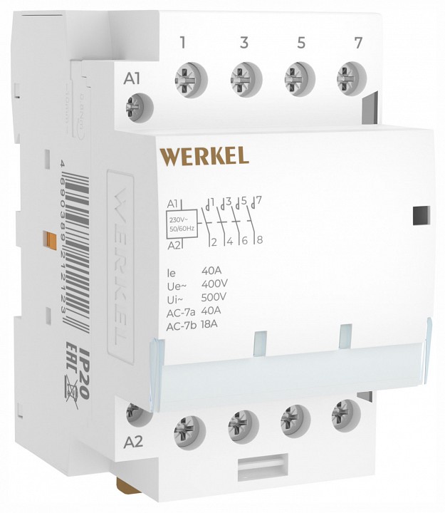Контактор трехмодульный Werkel  W943M40O