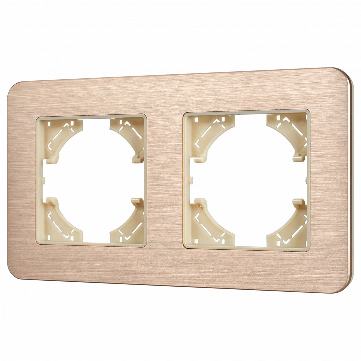 Рамка на 2 поста Arlight AKIRY 049726