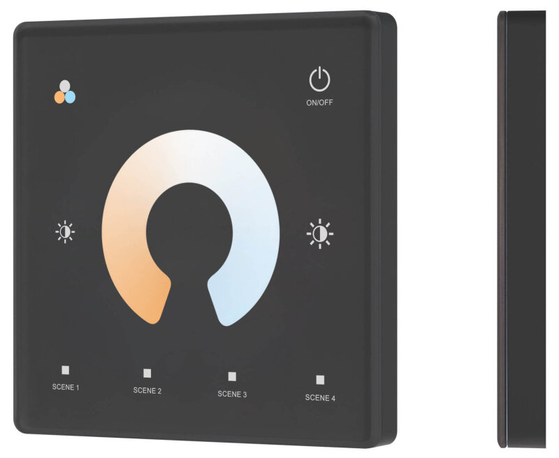 Панель-регулятора ЦТ роторная накладная Arlight INTELLIGENT 063526