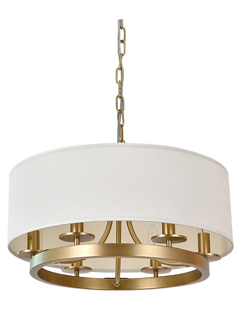 Подвесная люстра Newport  3556/С brass