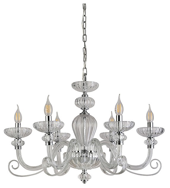 Подвесная люстра Newport ANNETTE 8626/C chrome clear