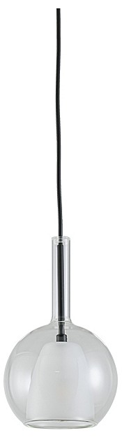 Подвесной светильник Newport NORA 7233/S mat.black clear