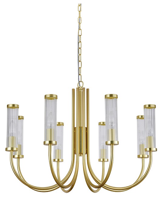 Подвесная люстра Newport MADONNA 4558/C mat.gold