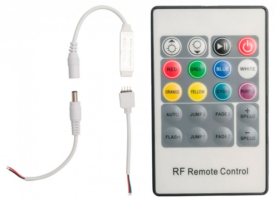 Контроллер-регулятор цвета RGB с пультом ДУ Apeyron Electrics  04-18
