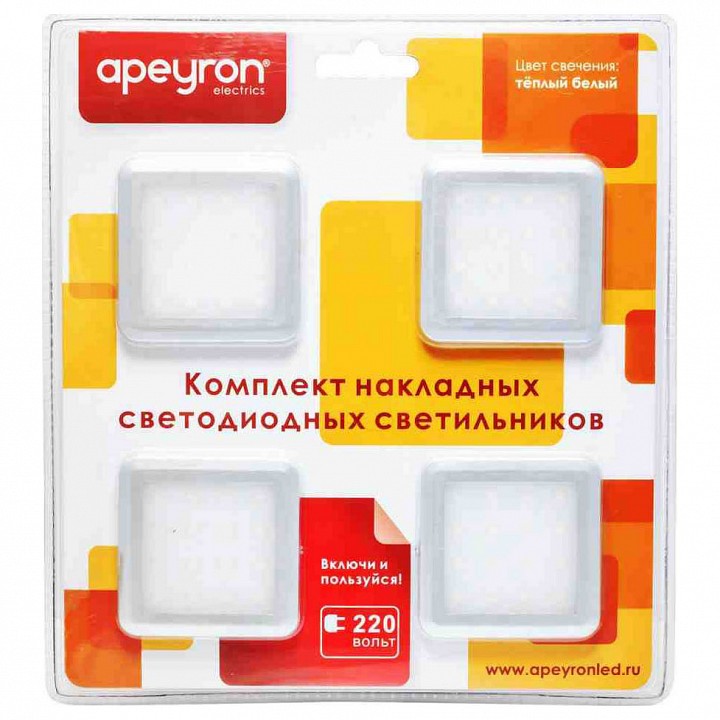 Набор накладных светильников Apeyron Electrics  12-02