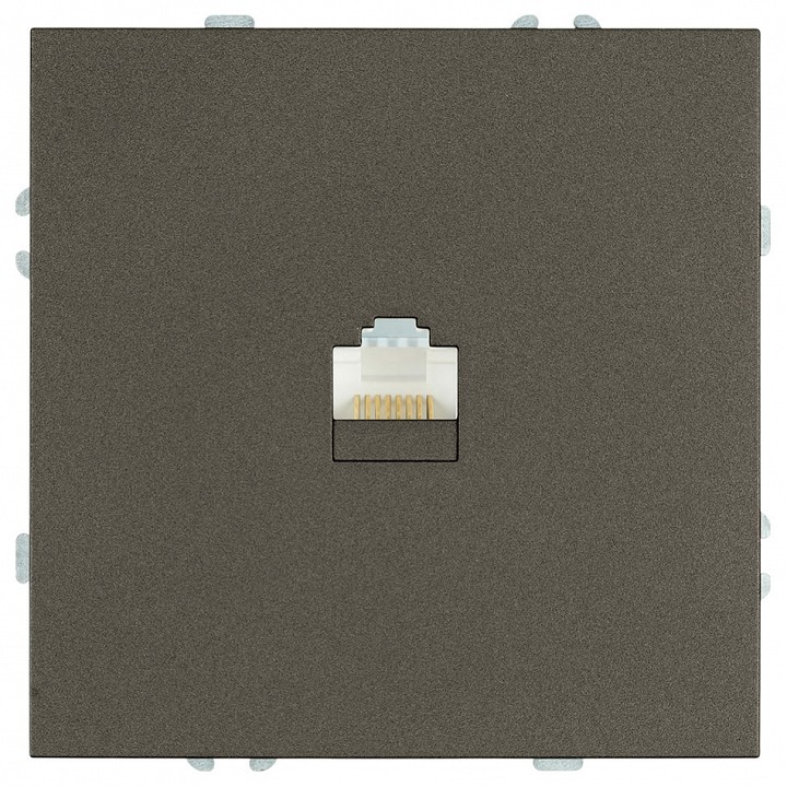 Розетка Ethernet RJ-45 без рамки Stekker Эмили 49925
