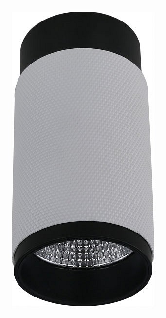 Накладной светильник iLedex Technical Delta 1954-10W-3000K-36 BK+WH