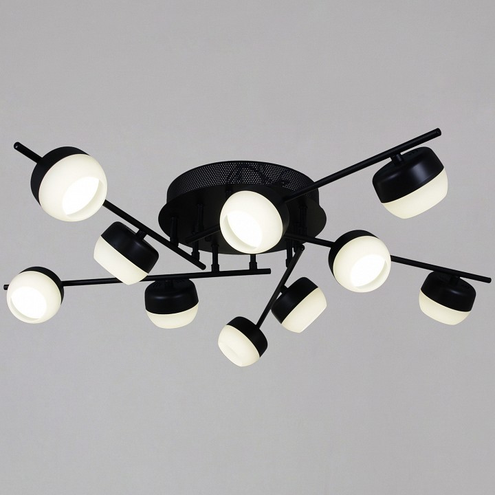 Люстра на штанге Reluce  11590-0.3-10 Black