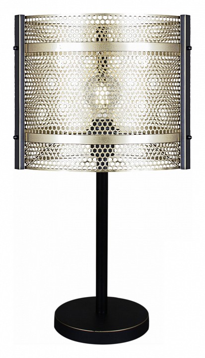 Настольная лампа декоративная ILLUMICO  IL1003-1T-05 BK GD