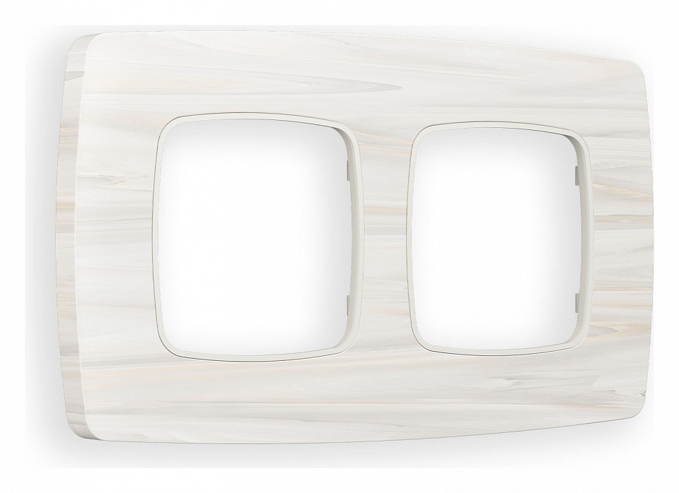 Рамка на 2 поста Ambrella Volt OMEGA OF940302