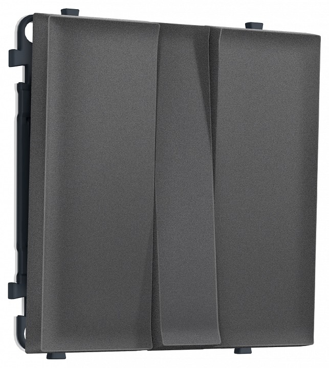 Выключатель трехклавишный без рамки Ambrella Volt MS MS655010