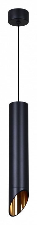 Подвесной светильник Reluce Technical 16007 16007-0.9-001LD 300mm GU10 BK+GD
