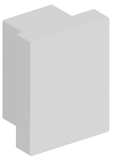 Заглушка для профиля Donel  DNCAP18510RAL9003