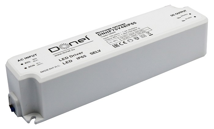 Блок питания Donel DN8HF DNHF75V48IP65