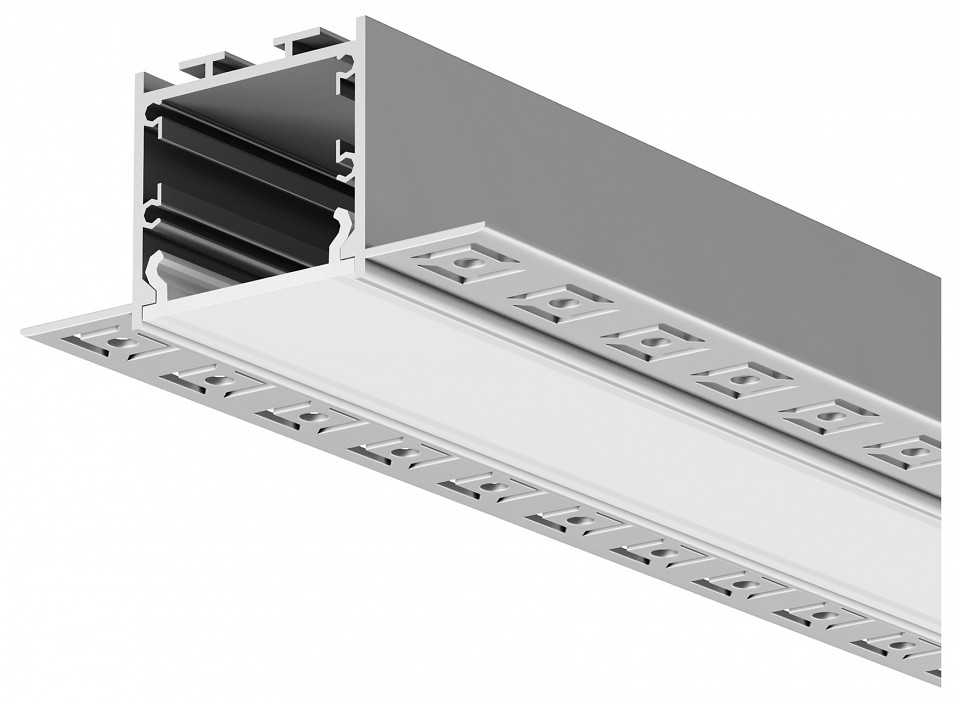 Профиль встраиваемый Maytoni Led Strip Встраиваемый со скрытым фланцем профиль 636011