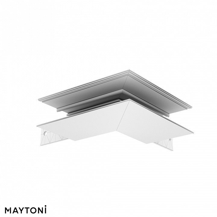 Соединитель угловой внешний для треков накладных Maytoni Technical Аксессуары для системы Эксилити TRA034OCL-41W