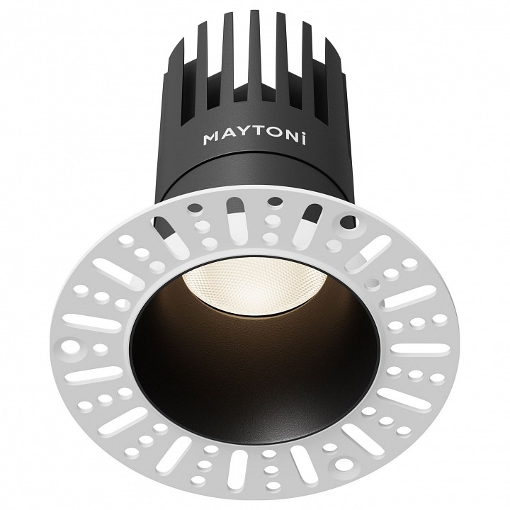 Встраиваемый светильник Maytoni Technical Омут DL122-15W-4K-TRS-B