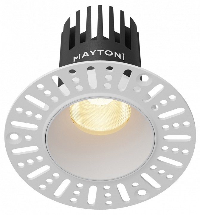 Встраиваемый светильник Maytoni Technical Омут DL119-10W-2.7K-TRS-W