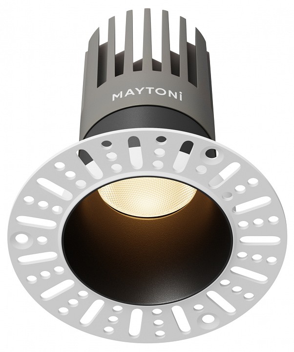 Встраиваемый светильник Maytoni Technical Омут DL122-15W-3K-TRS-B
