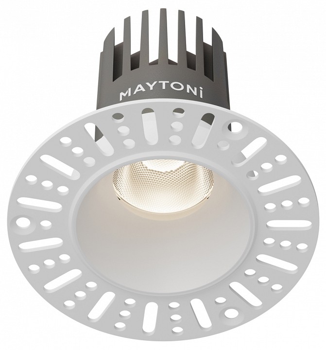 Встраиваемый светильник Maytoni Technical Омут DL124-10W-4K-TRS-W