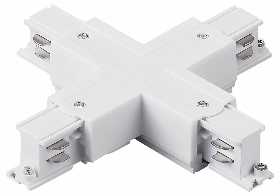 Токопровод X-образный центральный Lightstar Quattro 504146-FR