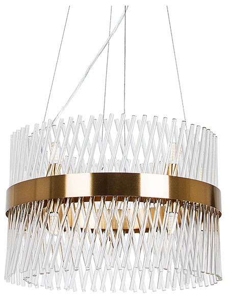 Подвесная люстра Arte Lamp ACAPULCO A1073LM-10PB