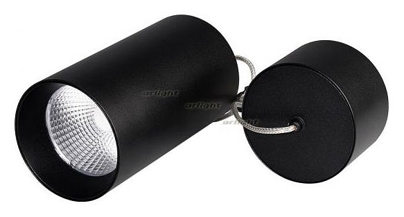 Подвесной светильник Arlight SP-POLO-HANG-R85-15W White5000 (BK-BK, 40 deg) 027422