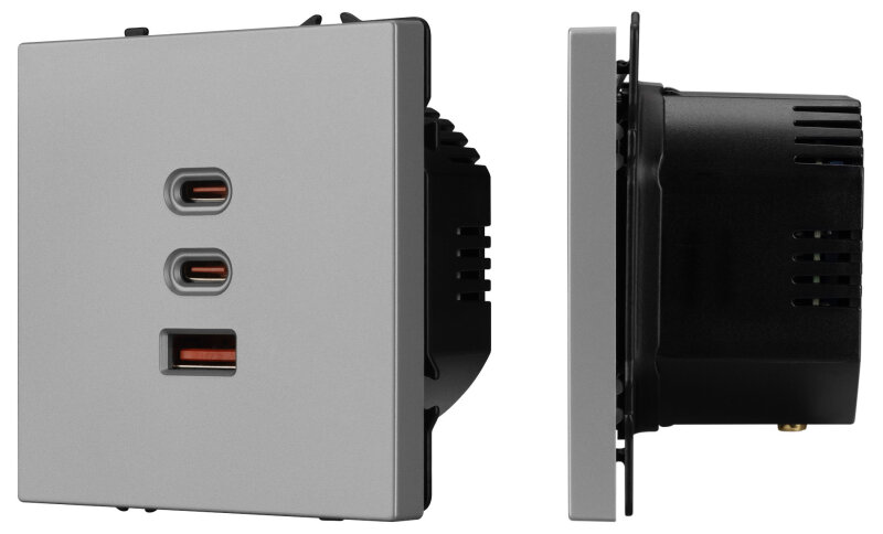 Розетка USB и type C без рамки Arlight NOBE 061838(1)