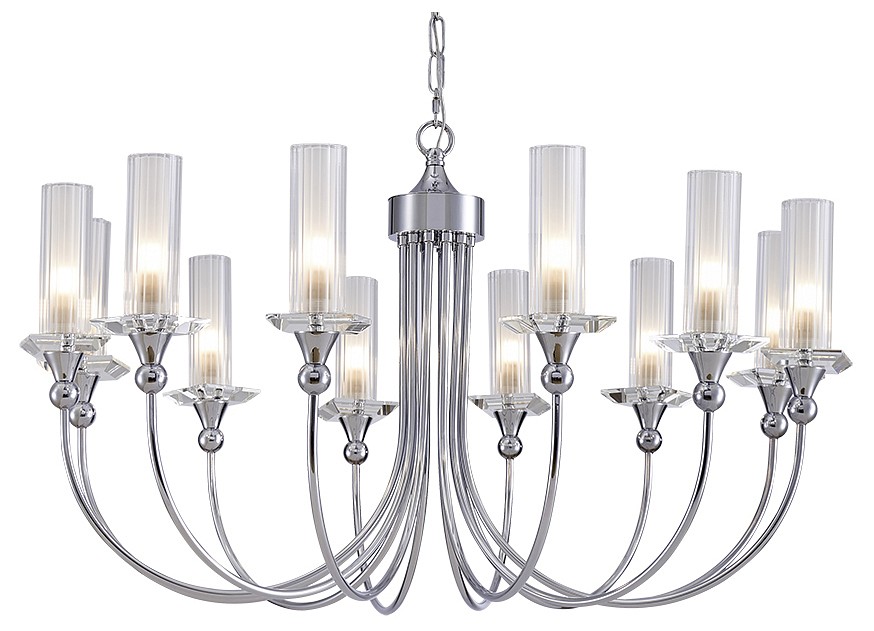 Подвесная люстра Newport 4580 4586+6/С chrome