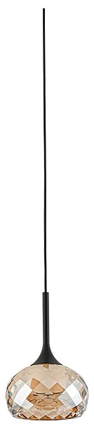Подвесной светильник Newport ZARA 7241/S mat.black amber