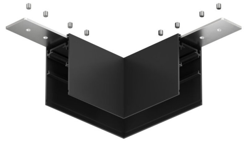 Соединитель угловой внутренний для треков Denkirs SMART 48V BASE TR8512-BK