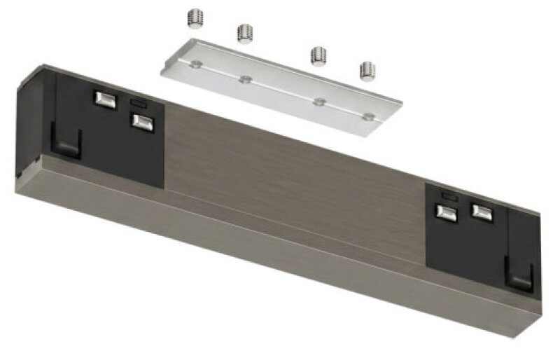 Соединитель линейный для треков Denkirs SHINE PRIME BASE TR4922-DN