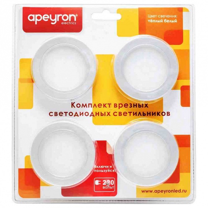 Набор встраиваемых светильников Apeyron Electrics  12-03
