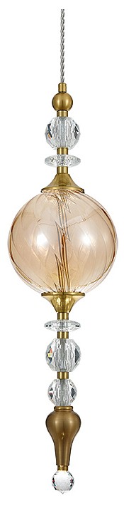 Подвесной светильник Indigo Sorpresa 11056/1P Amber