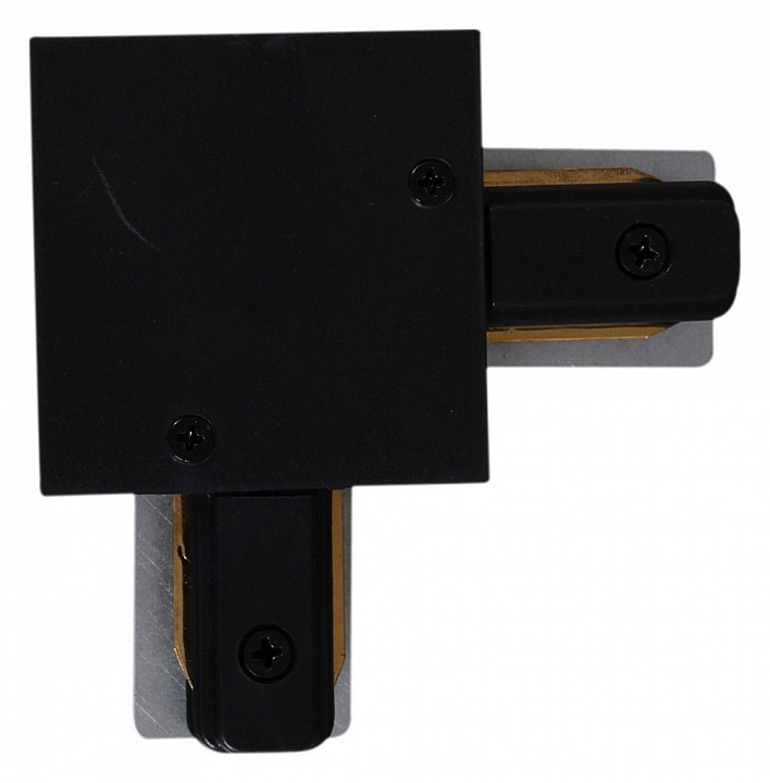 Соединитель угловой L-образный для треков встраиваемых Reluce  RL 06044 corner connector BK