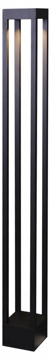 Наземный высокий светильник Reluce  09970-0.7-001U 1,0M LED7W BK RLOS