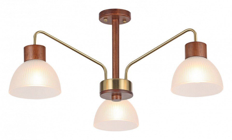 Люстра на штанге ILLUMICO  IL0286-3C-79 BR