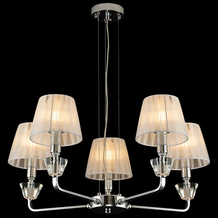 Подвесная люстра ILLUMICO  IL5274-5N-27 CR