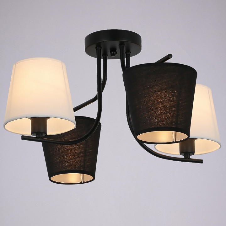 Потолочная люстра ILLUMICO Base IL8135-4COU-79 BK Base