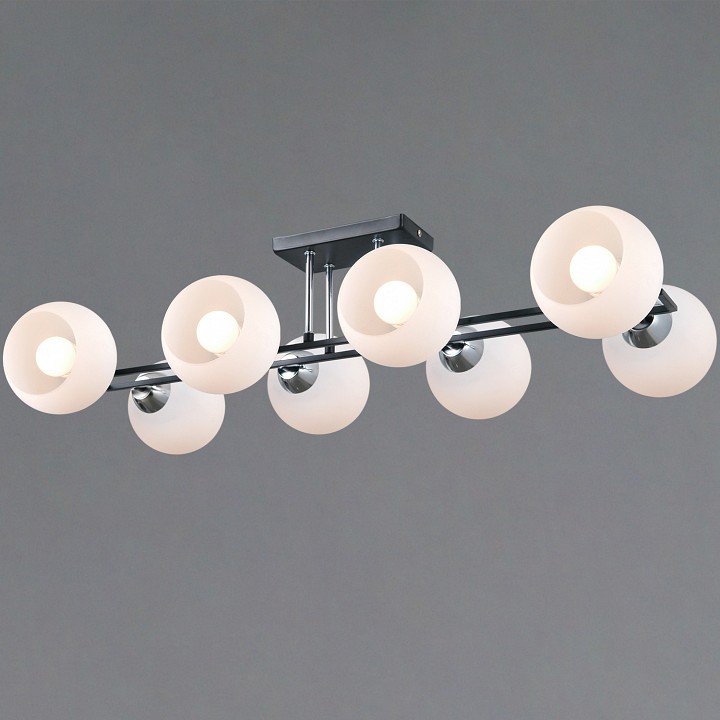 Потолочная люстра ILLUMICO TRENTO IL0791-8CSQ-25 BK CR TRENTO