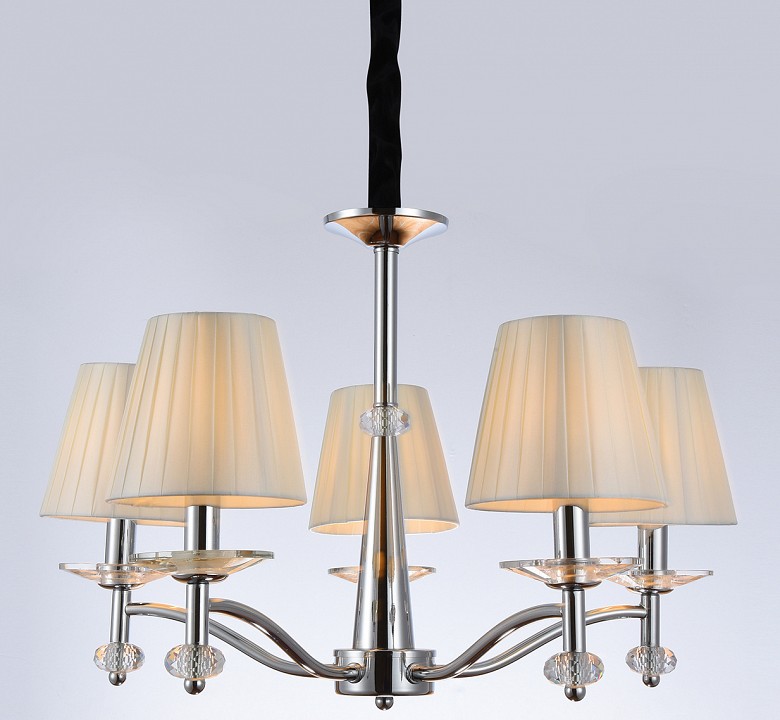 Подвесная люстра ILLUMICO  IL1151-5PPA-29 CR Romei