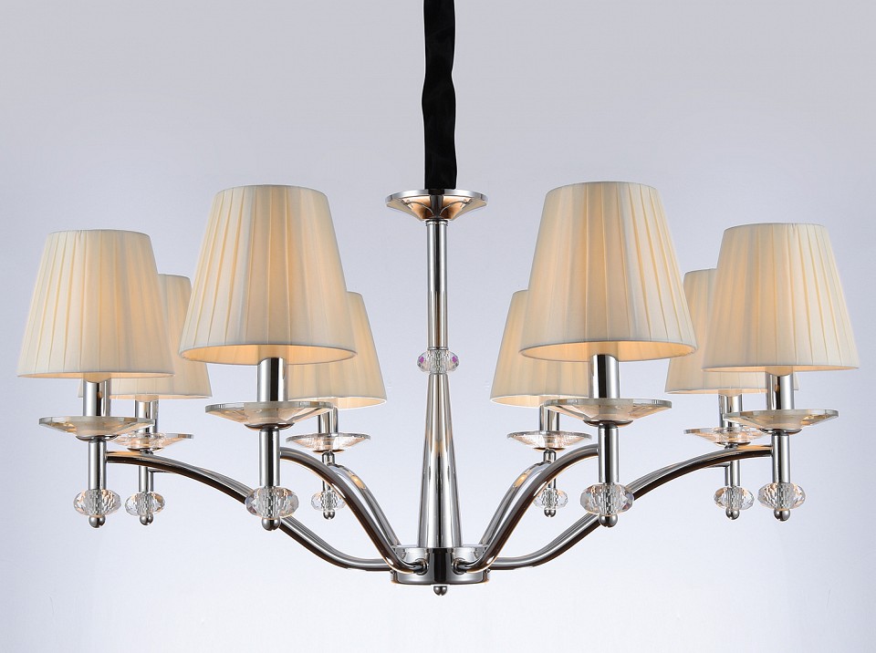 Подвесная люстра ILLUMICO  IL1151-8PPA-29 CR Romei