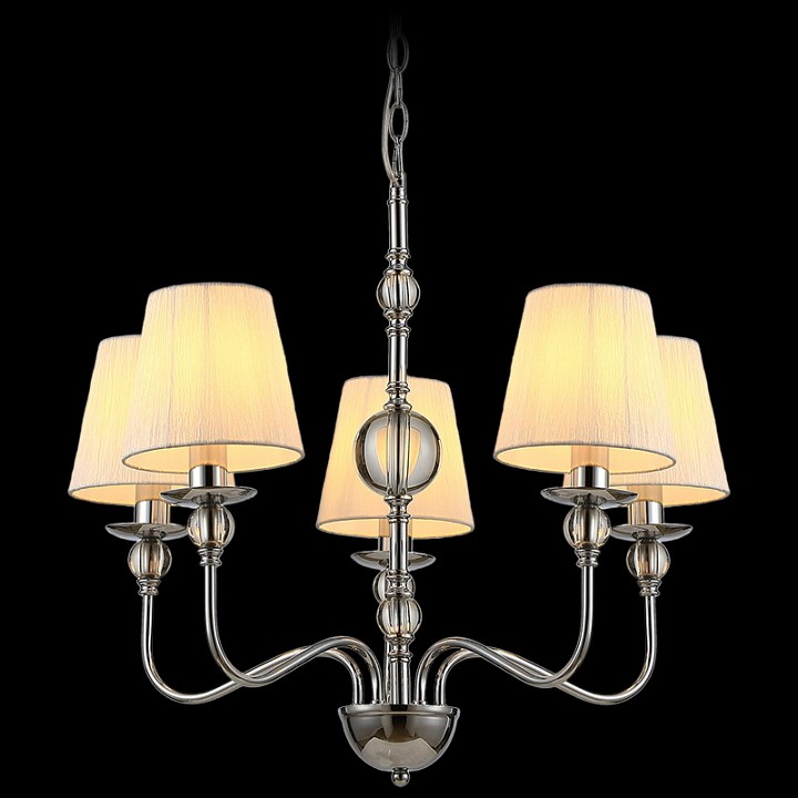 Подвесная люстра ILLUMICO IL0956 IL0956-5P-27 CR