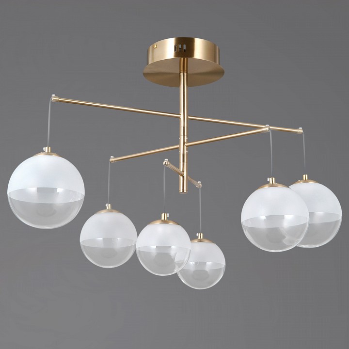 Люстра на штанге ILLUMICO IL4381 IL4381-30WSQ-25HB ELITE